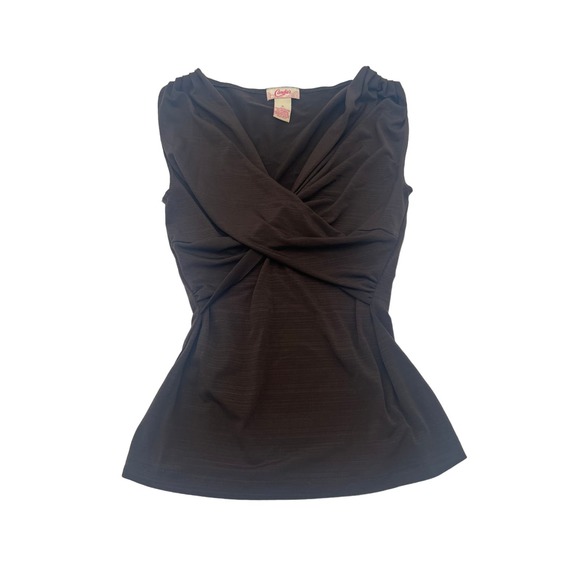 Candie's Burgundy Tank Top Size Small - Picture 1 of 5